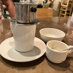 Vietnamese Coffee with extra condensed milk