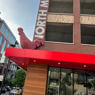 the entrance to the north market