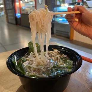 Flash steak pho