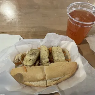 Fried Tofu Banh Mi