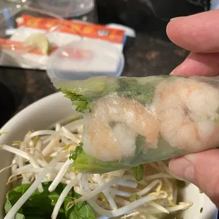 Summer Roll and Pho