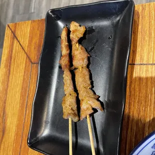 Pork Belly skewers