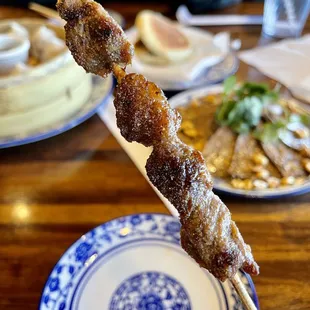 4/5 BBQ Beef Skewer, $14.00 was quite tasty, , not try at all.