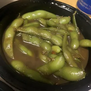 5. Garlic Edamame