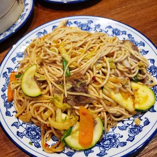 1. Beef Stir Fry Hand Noodles
