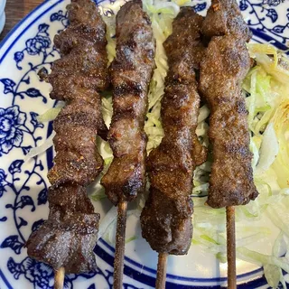 1. Beef Skewer