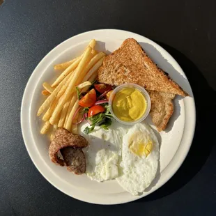 Brat breakfast special
