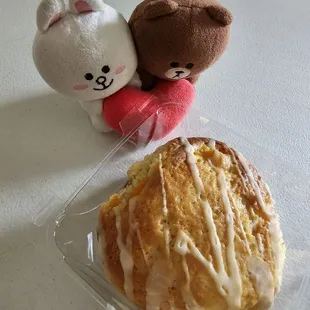 Lilikoi/Peach scones - delicious and moist!