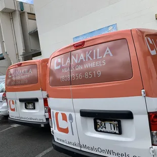 parked vans