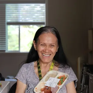Lanakila Meals on Wheels recipient