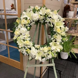 Funeral wreath