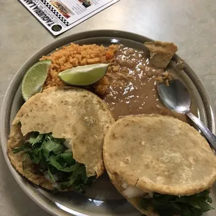 Thursday special. Gorditas de fajitas