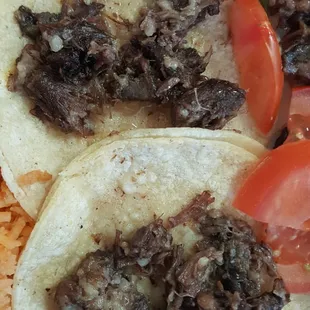 Barbacoa is supposed to look like pulled brisket. This is pure fat.