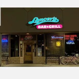 Outside Lancer's "where the fun begins"