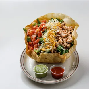 Chicken Tostada
