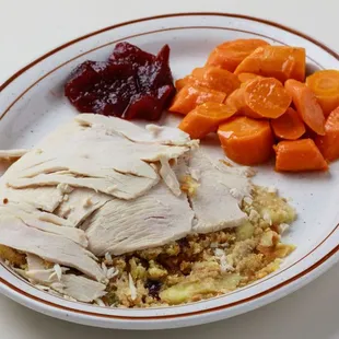Turkey Dinner Plate