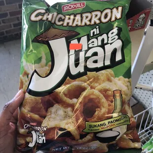 Vegan chicharrón? It's not pork!