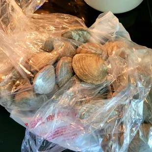 March 2022: Cherry Stone clams @ $12.99 a dozen