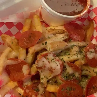 Pizza fries