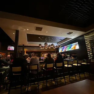 Large bar area