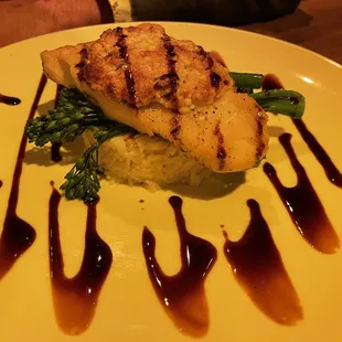 Macadamia Crusted Halibut
