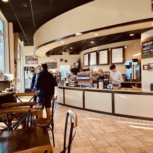 Front counter comes with warm smiles.