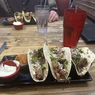 Pulled pork tacos