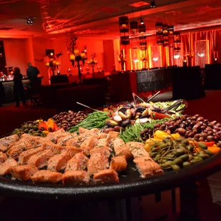 Salmon Nicoise Salad at the Rock and Roll Hall of Fame Induction Ceremony