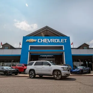Dealership exterior.