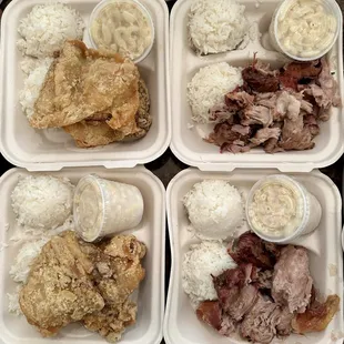 KFC with Sauce on the Side &amp; Roasted Pork with Gravy on the Side