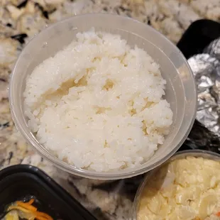 white rice