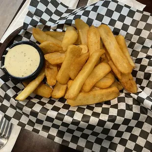 Basket of Steak cut Fries