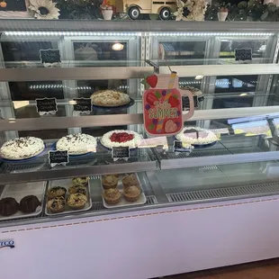 Homemade pies and cheesecake!