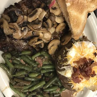 steak, food