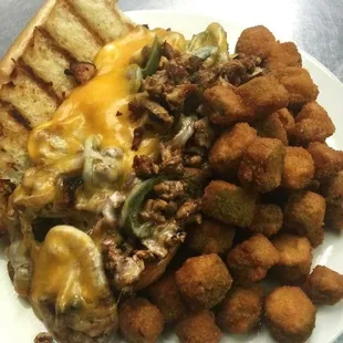 The best Philly cheesesteak around hands down!