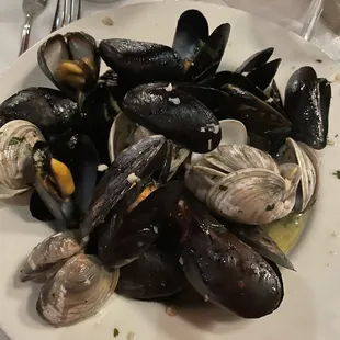 Cozze e Vongole o Vino Bianco