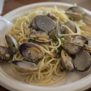 clam linguini