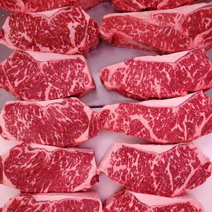 American Wagyu Strip Steaks