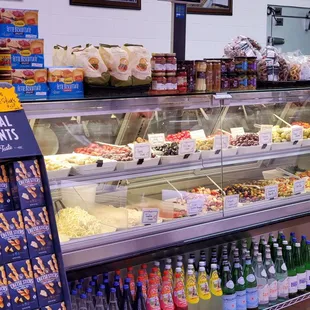 Olives, antipasto, imported specialties...