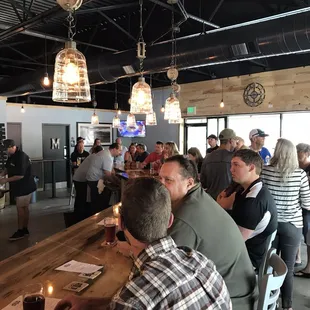 The bar but much more behind me