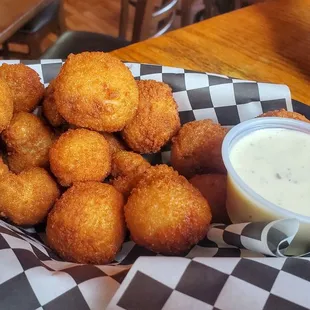 Fried mushrooms