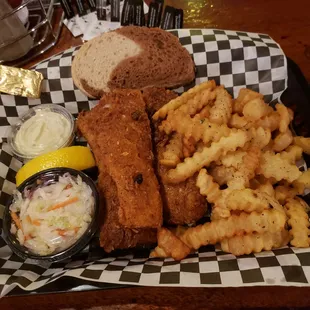 The cod fish fry