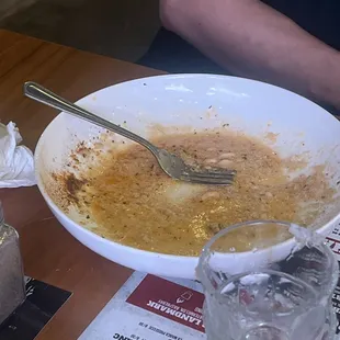 Cajun chicken alfredo but looks like soup?