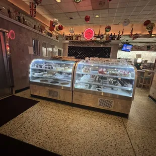 the interior of a restaurant