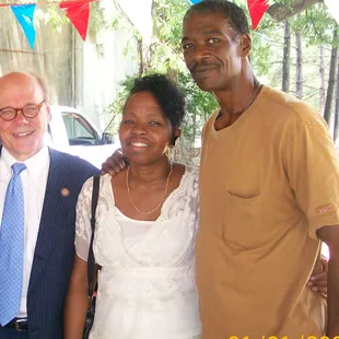 TN. Congressman Steve Cohen with Mike &amp; Karen Minnis of Landmark Training Development Company