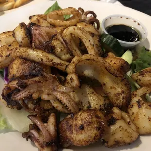 Cajun Grilled Calamari