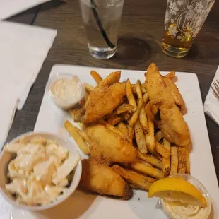 Perch dinner plate