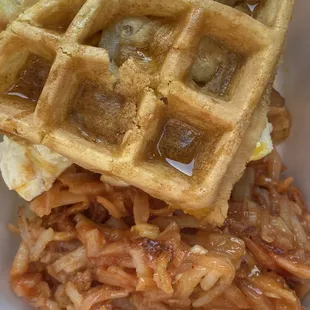 The Big Dave (and it was big - this so the leftovers container!)