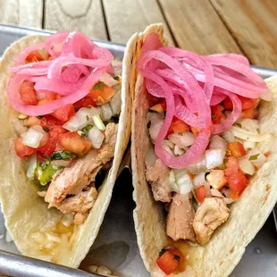 Landmark Tacos with Chicken | Instagram: @telephonesmoothie