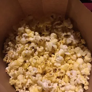Fresh popcorn!
